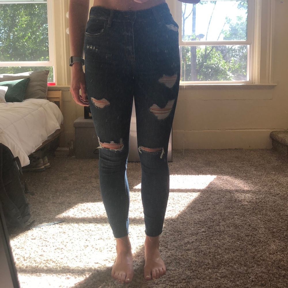 Distressed Jeans